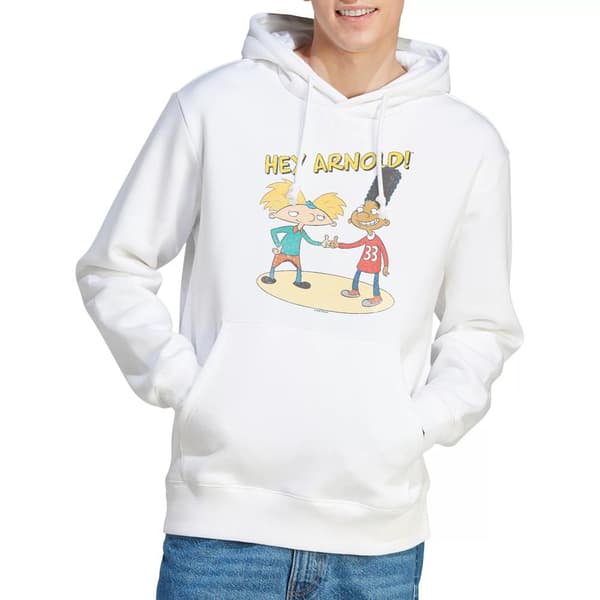 Hey Arnold! Herr Arnold & Gerald Hoodie XL Vit White XL