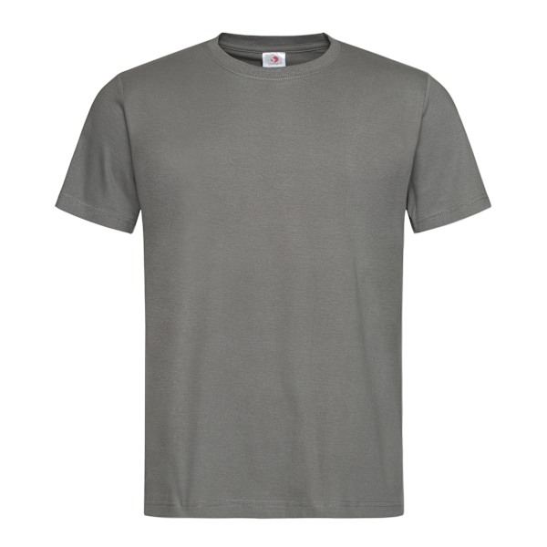 Stedman Mens Classic Organic Tee 2XL Real Grey Real Grey 2XL