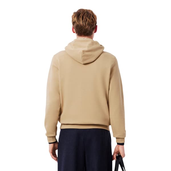 Lacoste Herr Basic Pullover Hoodie S Beige Beige S