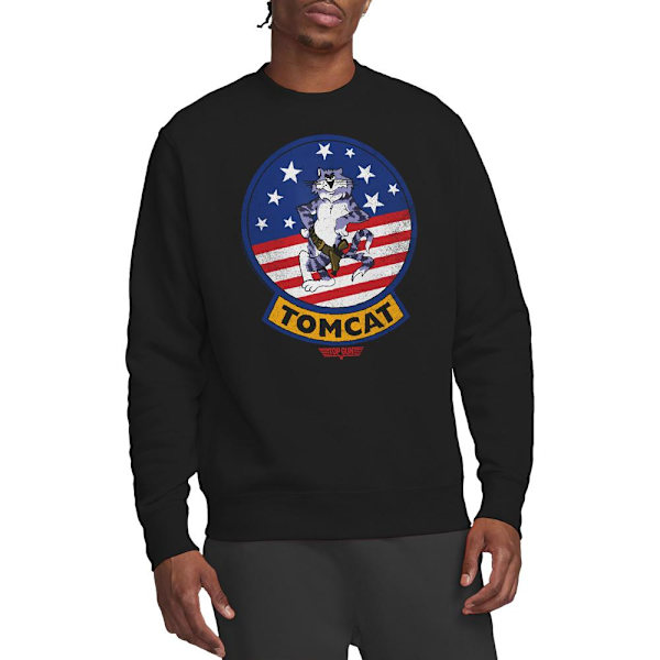 Top Gun Unisex Vuxen Tomcat Sigil Sweatshirt L Svart Black L