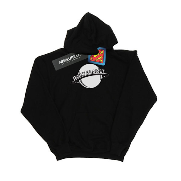 DC Comics Herr Superman Daily Planet Hoodie 4XL Svart Black 4XL