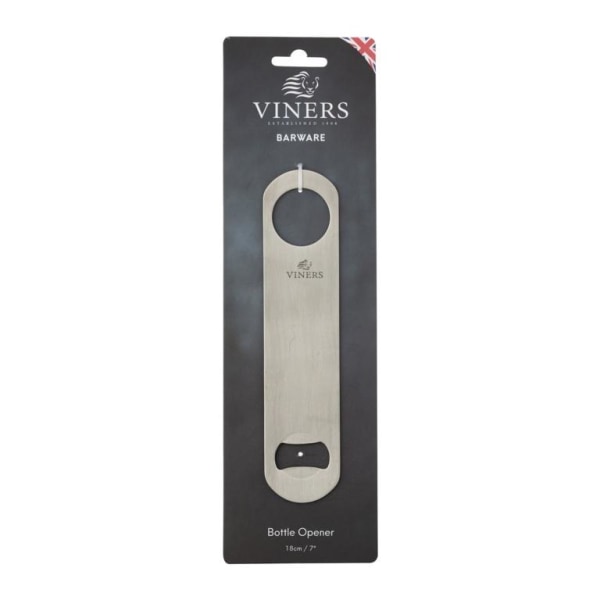 Viners Flat Flasköppnare One Size Silver Silver One Size