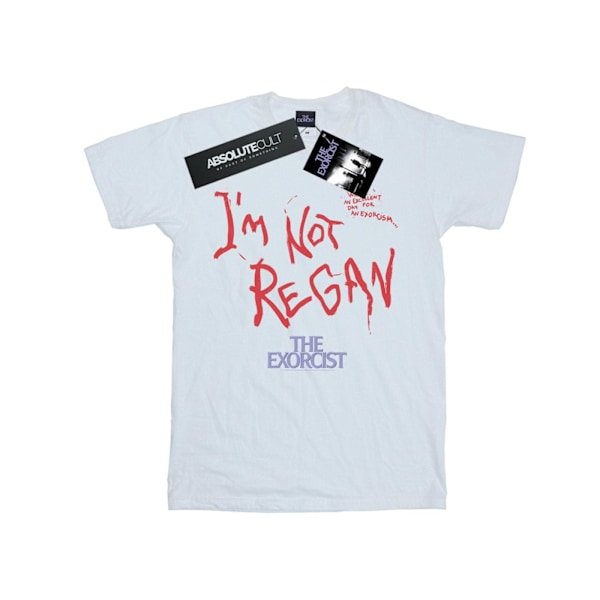 The Exorcist Damkläder/Damer Jag Är Inte Regan Bomull Pojkvän T-Sh White XL