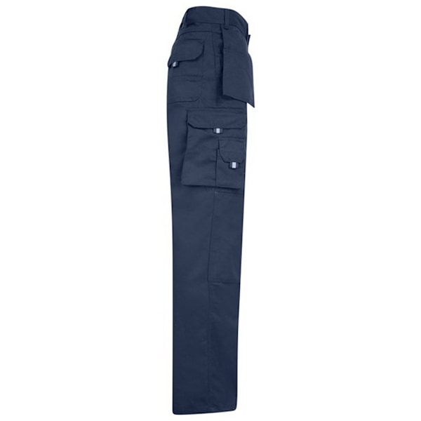 Absolute Apparel Herr Workwear Utility Cargo Byxa 36R Marinblå Navy 36R