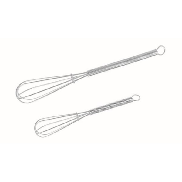 Chef Aid Mini Hand Whisk Set (2-pack) One Size Silver Silver One Size