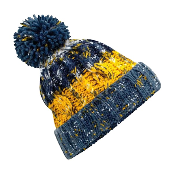 Beechfield Unisex Vuxen Corkscrew Pom Pom Mössa En Storlek Morni Morning Frost One Size
