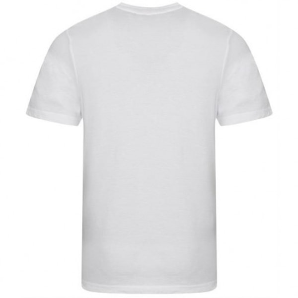 AWDis Mens Tri Blend T-shirt Medium Solid Vit Solid White Medium