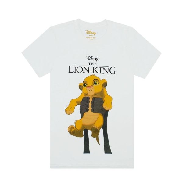 The Lion King Womens/Ladies Circle Of Life Simba T-shirt M Whit White M