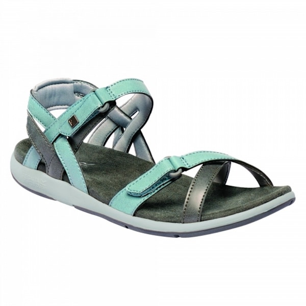 Regatta Great Outdoors Damskor/Damer Lady Santa Cruz Öppna Tå S Stone Blue/Light Stone UK 6