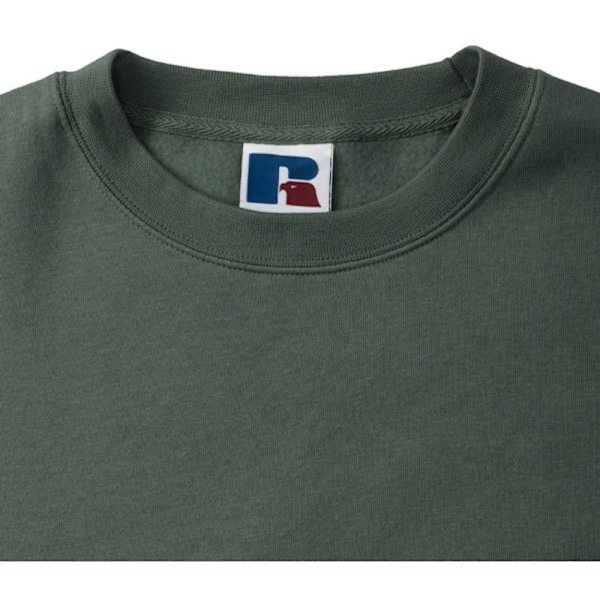 Russell Herr Authentic Sweatshirt (Smalare Passform) L Flaskgron Bottle Green L