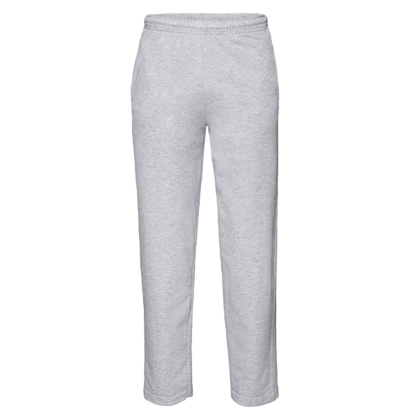 Fruit Of The Loom Herr Lättvikts Joggbyxor / Joggingbyxor M Heather Grey M