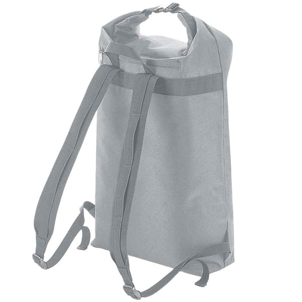 Bagbase Icon Rull-Topp Ryggsäck One Size Ljusgrå Light Grey One Size