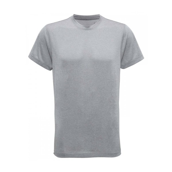 TriDri Mens Performance Melange Recycled T-Shirt 3XL Silver Silver 3XL