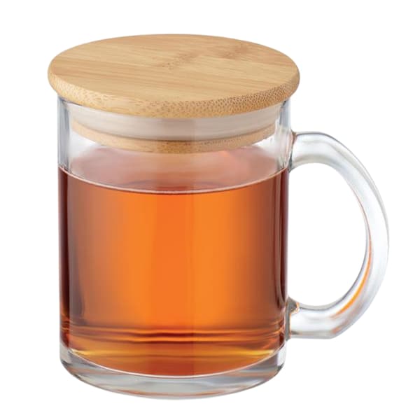 MidOcean Celestial Mugg med Bambulock 300ml One Size Transparent Transparent One Size