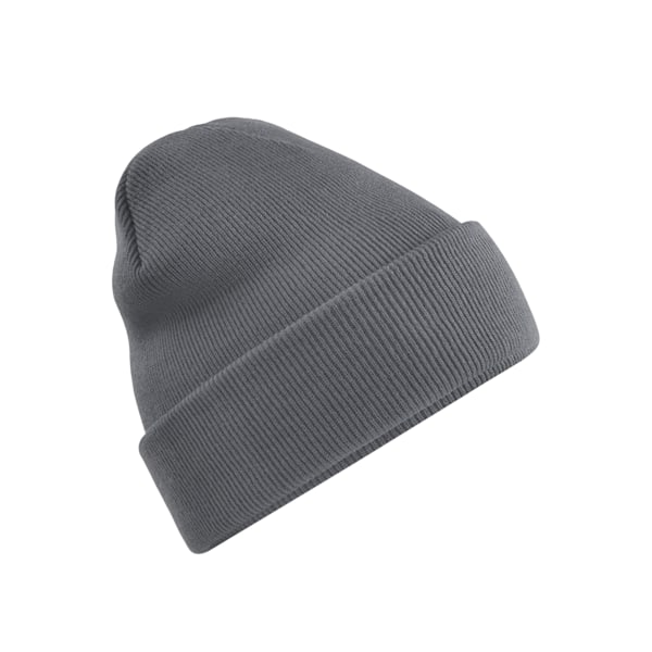 Beechfield Original Recycled Cuffed Beanie One Size Graphite Graphite One Size