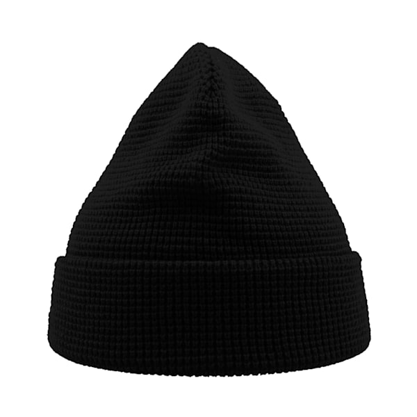 Atlantis Blog Waffle Beanie One Size Svart Black One Size