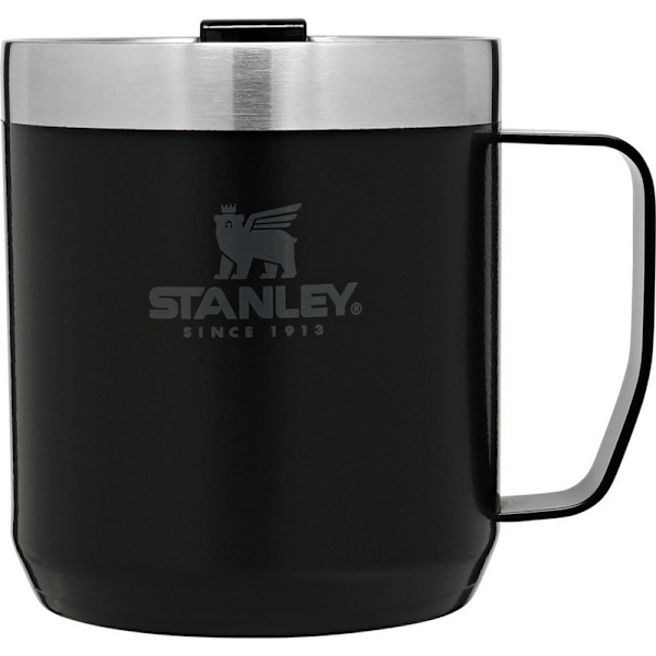 Stanley Classic 350ml Campingmugg One Size Solid Black Solid Black One Size