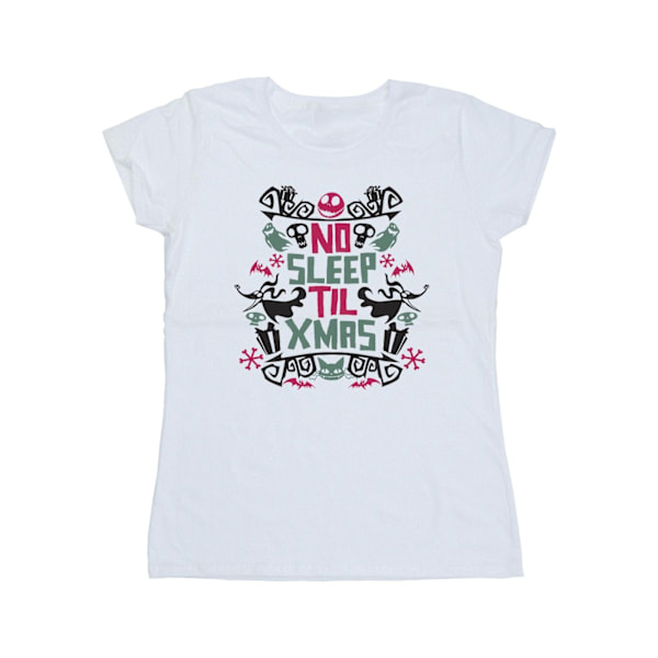 Disney Dam/Kvinnor The Nightmare Before Christmas No Sleep Ti White M