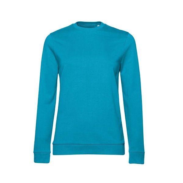 B&C Dam/Dam Set-in Sweatshirt L Bermuda Blå Bermuda Blue L