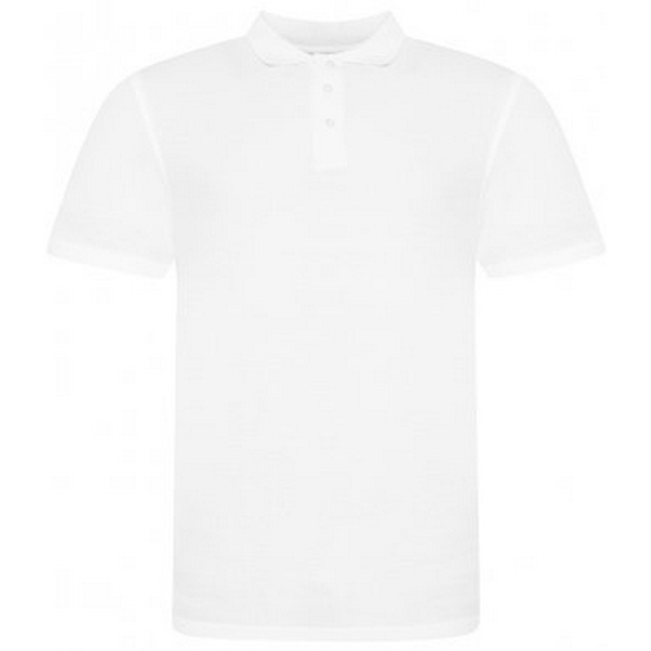 Awdis herr Piqu bomull kortärmad poloskjorta 3XL vit White 3XL