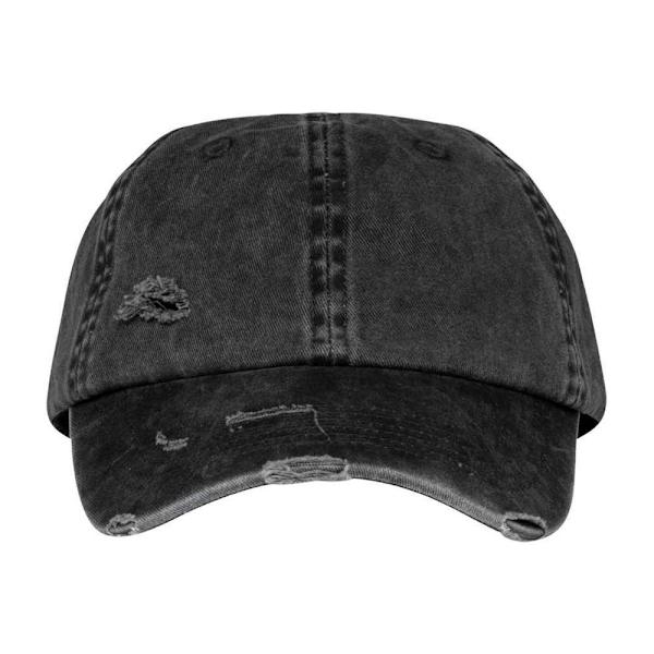Native Spirit Unisex Vuxen Destroy Cap One Size Washed Black Washed Black One Size