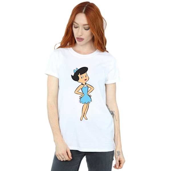 The Flintstones Dam/Damer Betty Rubble Klassisk Pose Bomull White S