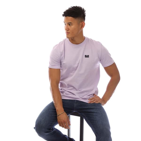 Weekend Offender Herr Bridgetown Enfärgad Logotyp Regular T-shirt M L Lilac M