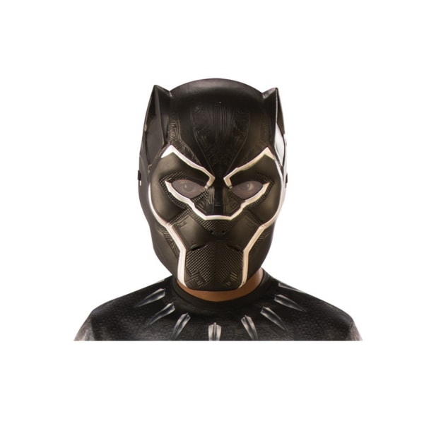 Marvel Avengers Childrens/Kids Black Panther 1/2 Mask One Size Black One Size