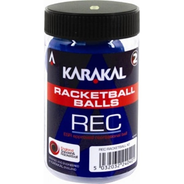 Karakal Racquetball Bollar (2-pack) One Size Blå Blue One Size
