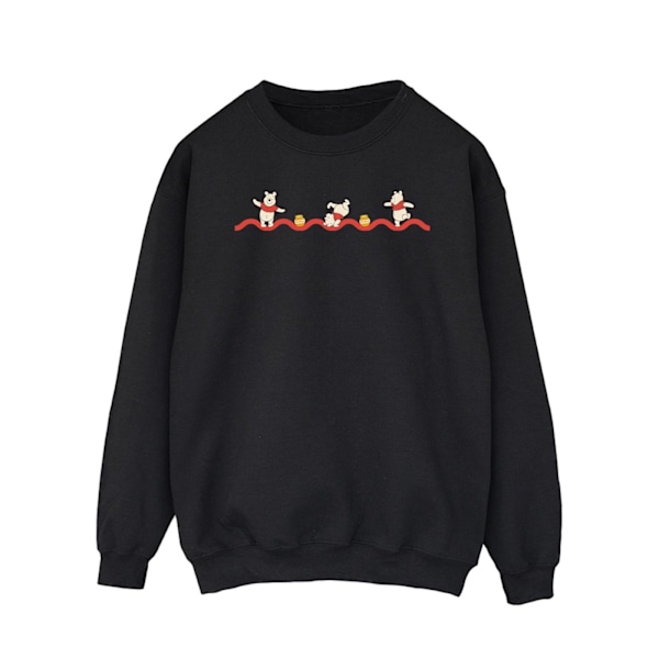 Disney Winnie The Pooh Hunny Line Sweatshirt M Svart Black M