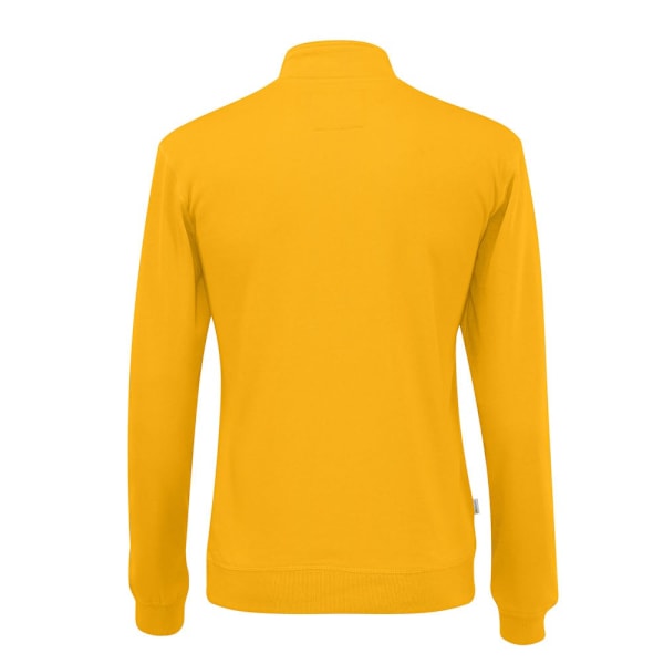 Cottover Unisex Vuxen Halv Zip Sweatshirt L Gul Yellow L
