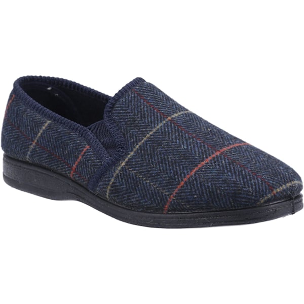 Fleet & Foster Herr Mitchell Tofflor 8 UK Marinblå Navy 8 UK