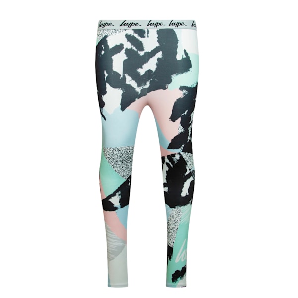 Hype Girls Pastel Abstract Leggings 13 år Flerfärgad Multicoloured 13 Years