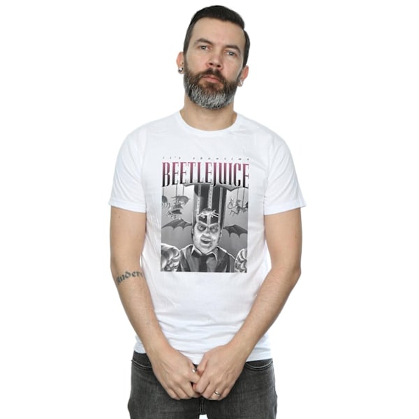 Beetlejuice Herrcirkus Homage T-shirt M Vit White M