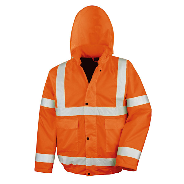 Result Core High-Viz vinterjacka (vattentät och vindtät) Orange S