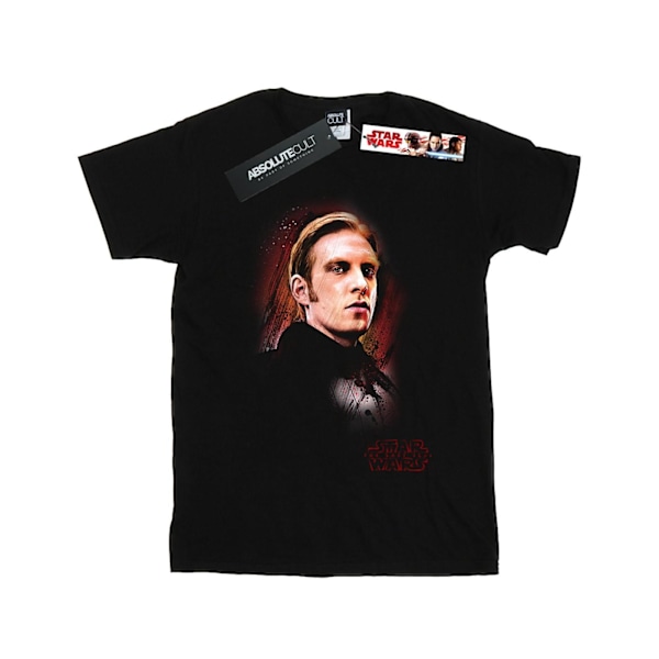 Star Wars Boys The Last Jedi General Hux Borstad T-shirt 12-13 Black 12-13 Years