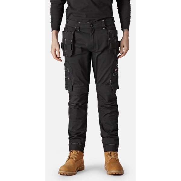 Dickies Herrhölster Universal Flexibel Arbetsbyxa 38L Svart Black 38L