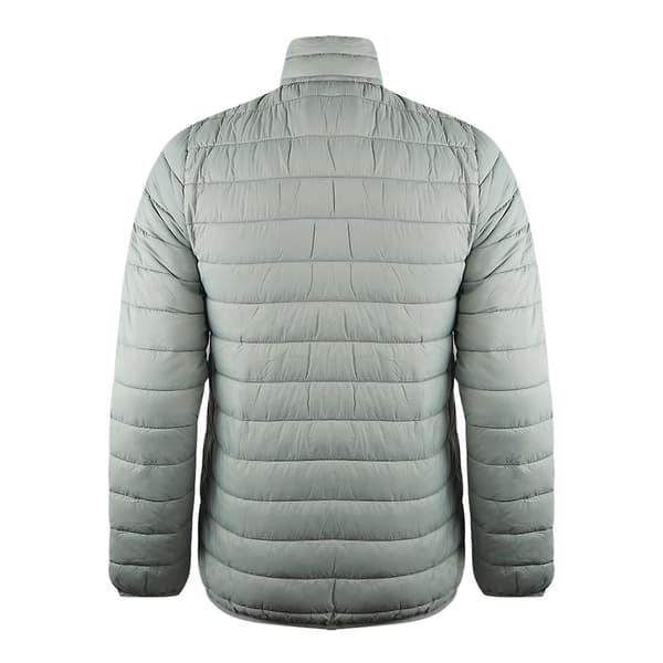 Aquascutum Herr Logotyp Vadderad Jacka M Grå Grey M
