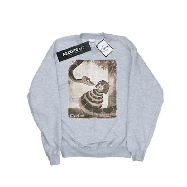 Disney Dam/Kvinnor Djungelboken Hypnos Sweatshirt M Värme Heather Grey M