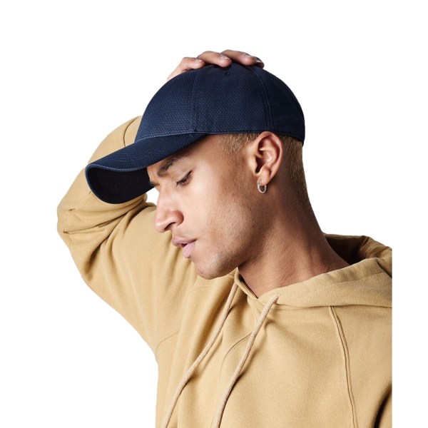 Beechfield Unisex Adults Air Mesh 6 Panel Cap One Size Marinblå Navy One Size