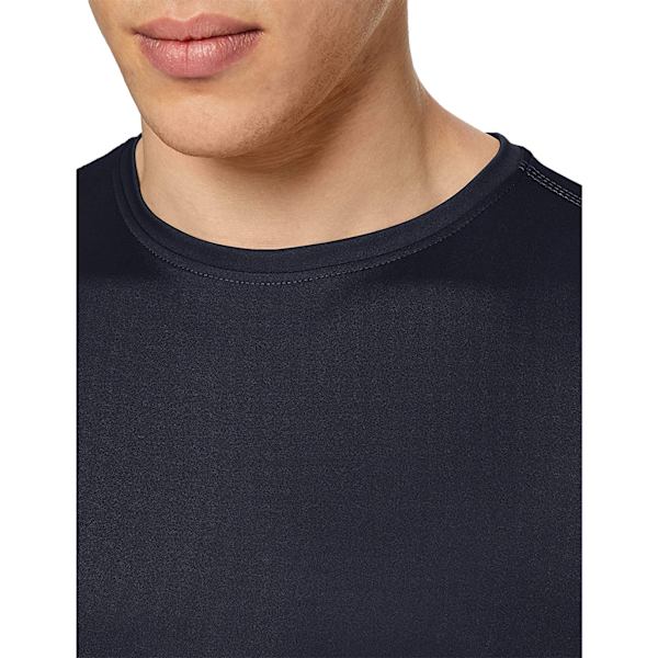 Stedman Herr Active Sport T-shirt L Blå Midnatt Blue Midnight L