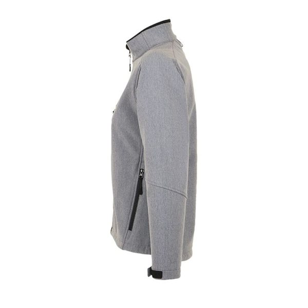 SOLS Dam/Dam Roxy Soft Shell Jacka (Andningsbar, Vindtät Och Vattenavvisande) Grey Marl M