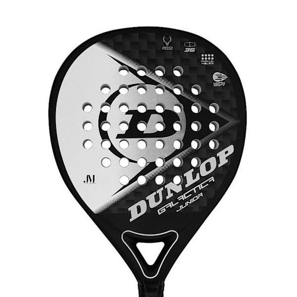 Dunlop Galactica Padelracket för Barn, Svart, Storlek One Size Black One Size