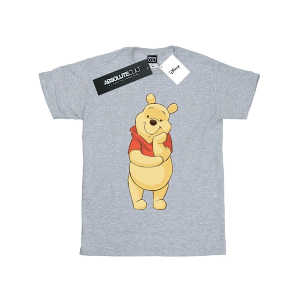 Disney Winnie The Pooh T-shirt för män, S, Sports Grey Sports Grey S