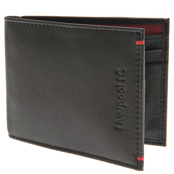 Liverpool FC Präglad Läder Plånbok One Size Svart Black One Size