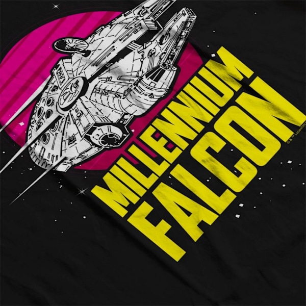 Star Wars Barn/Barn Millennium Falcon T-shirt 9-11 år B Black 9-11 Years