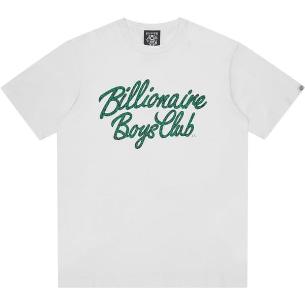 Billionaire Boys Club Herr Script Oversized T-shirt XXL Vit White XXL