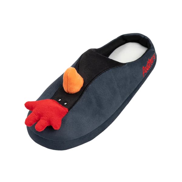Wallace och Gromit Unisex Vuxen Feathers McGraw Tofflor 3 Grey 3 UK-4 UK