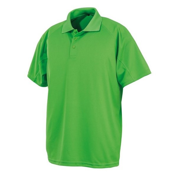 Spiro Impact Herr Performance Aircool Polo T-Shirt L Lime Lime L
