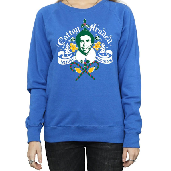 Elf Dam/Damer Headed Ninny Muggins Sweatshirt S Royal Blue Royal Blue S